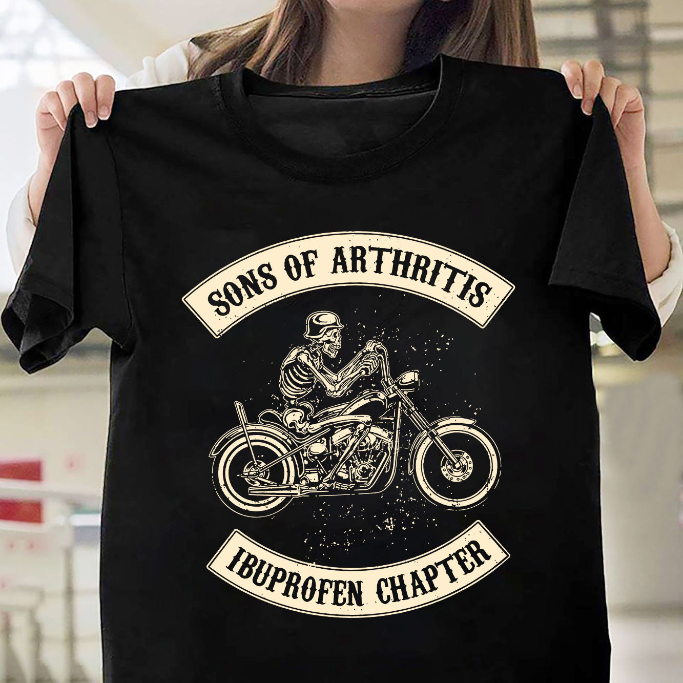 Bikergod Sons Of Arthritis Ubuprofen Chapter Design 2D Printed DH042025T83