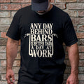 Bikergod Any Day Behind Bars Is Better Than A Day At Work Design 2D Printed DH042025T84