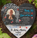 Bikergod Custom Name Loving Memory Of Memorial Stone, Human Grave Marker - Memorial Gift, Sympathy Gift LN210625ST8