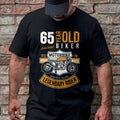 Bikergod Legendary Rider T-Shirt 2D - Custom Age Funny Men's Birthday Shirt LN250625TS4