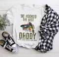 Bikergod We Hooked The Best Daddy T-Shirt 2D, Fishing Dad Shirt, Fisherman Grandpa Papa, Father's Day Gift For Dad LN260625TS7