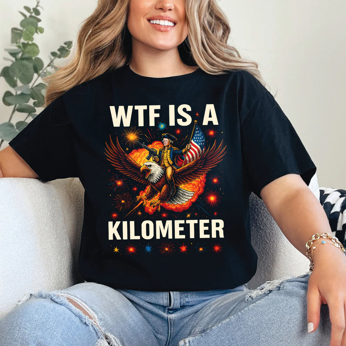 Bikergod The Metric System Freedom T-Shirt 2D, 4th of July USA Shirt, Gift For Women Men LN280625TS10
