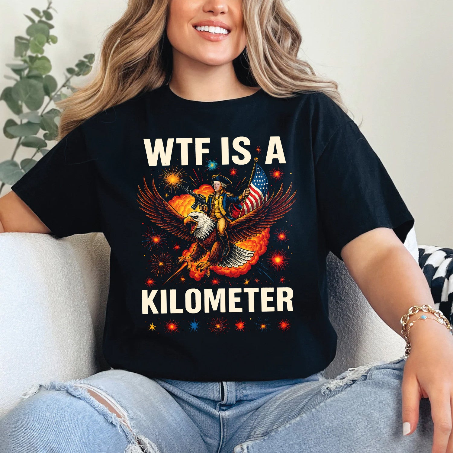 Bikergod The Metric System Freedom T-Shirt 2D, 4th of July USA Shirt, Gift For Women Men LN280625TS10