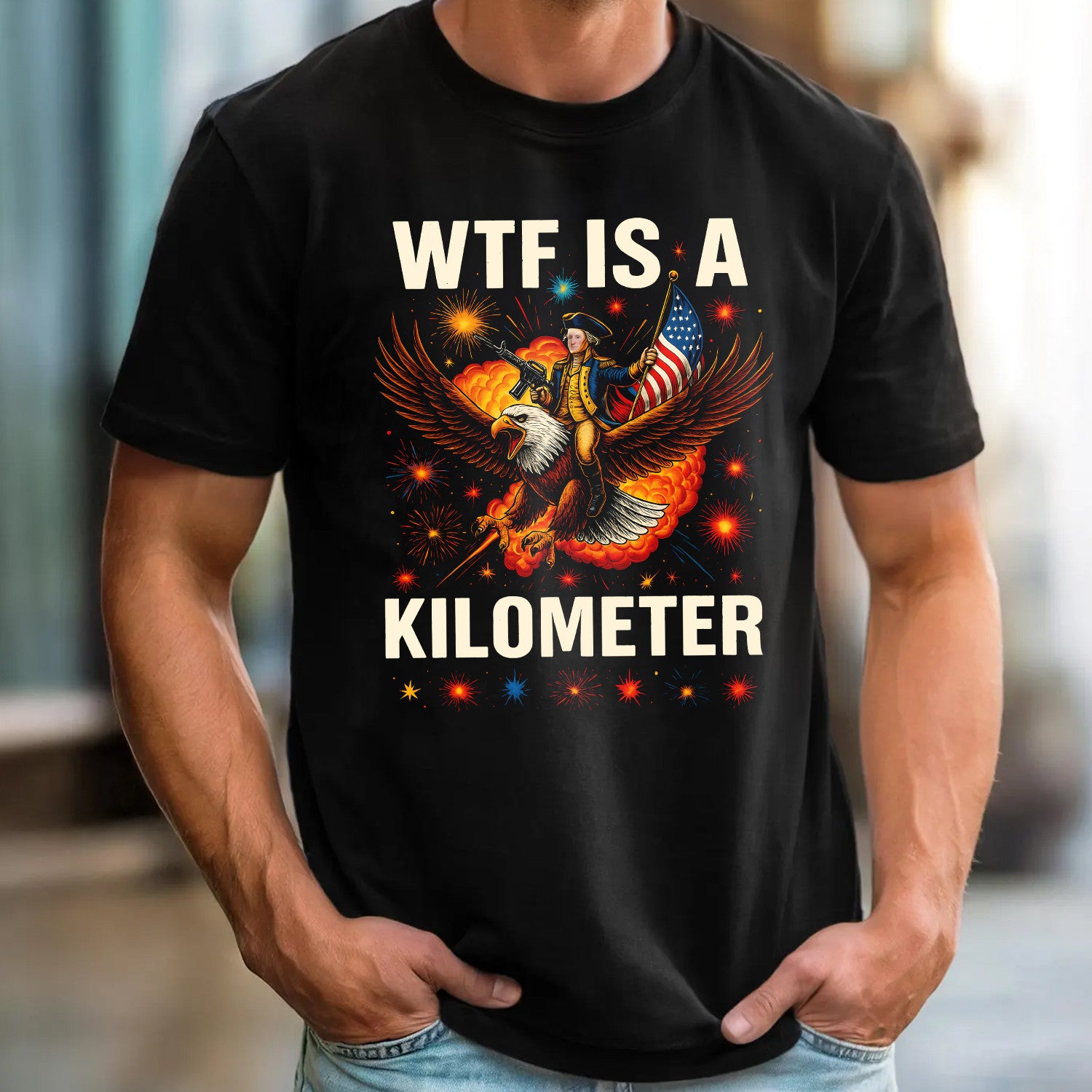 Bikergod The Metric System Freedom T-Shirt 2D, 4th of July USA Shirt, Gift For Women Men LN280625TS10