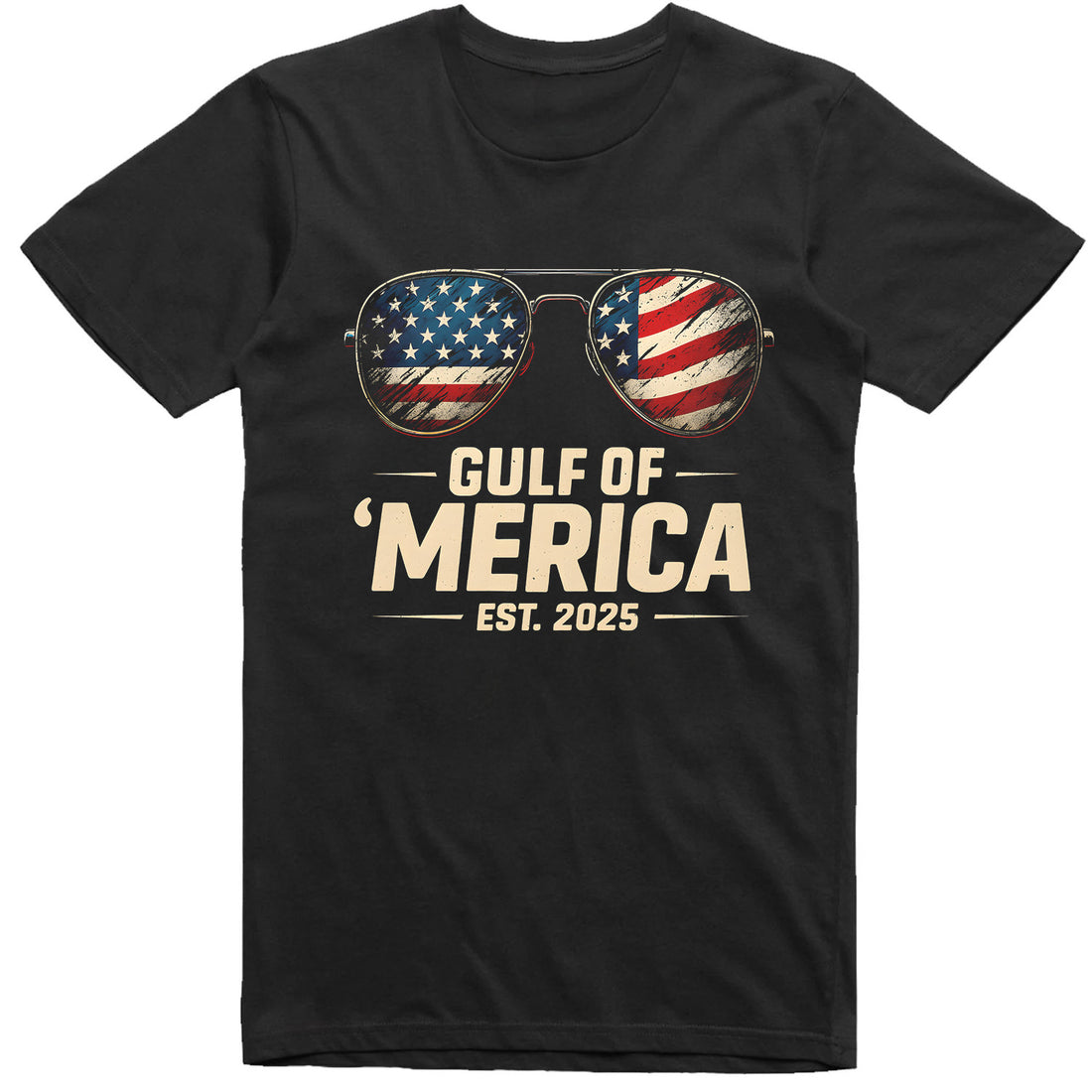 Bikergod Gulf Of Merica T-Shirt 2D, 4th of July USA Shirt, Gift For Women Men LN280625TS11