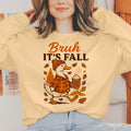 Bikergod It’s Fall Funny Goose Sweatshirt 2D Sizes S - 5XL - Pumpkin Spice Autumn Vibes Shirt, Fall Season Crewneck, Fall Gifts, Autumn Leaves Shirt, Tis the Season Shirt LN010725SW06
