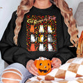 Bikergod Cat Fall Sweatshirt 2D Sizes S - 5XL - Cat Autumn Lover - Autumn Fall Season Sweatshirt - Pet Autumn Sweatshirt - Fall Season Tee LN020725SW10