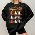 Bikergod Cat Fall Sweatshirt 2D Sizes S - 5XL - Cat Autumn Lover - Autumn Fall Season Sweatshirt - Pet Autumn Sweatshirt - Fall Season Tee LN020725SW10