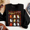 Bikergod Cat Fall Sweatshirt 2D Sizes S - 5XL - Cat Autumn Lover - Autumn Fall Season Sweatshirt - Pet Autumn Sweatshirt - Fall Season Tee LN020725SW10