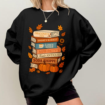 Bikergod Autumn TV Show Sweatshirt 2D Sizes S - 5XL - Autumn Jumper - Autumn Fall Season Sweatshirt - Pet Autumn Sweatshirt - Pop Culture Gifts LN030725SW11