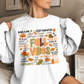 Bikergod Fall Vibes Sweatshirt 2D Sizes S - 5XL - Halloween Sweatshirt, Fall Sweatshirt, Fall Leopard Sweatshirt, Fall Time Sweatshirt, Cute Thanksgiving Sweatshirt LN030725SW13