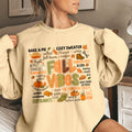 Bikergod Fall Vibes Sweatshirt 2D Sizes S - 5XL - Halloween Sweatshirt, Fall Sweatshirt, Fall Leopard Sweatshirt, Fall Time Sweatshirt, Cute Thanksgiving Sweatshirt LN030725SW13