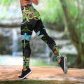 Bikergod Dragonfly Hollow Tanktop Legging Set Design 3D Full Printed Sizes S - 4XL - Gift For Women And Girls - Birthday Gifts TLDH02