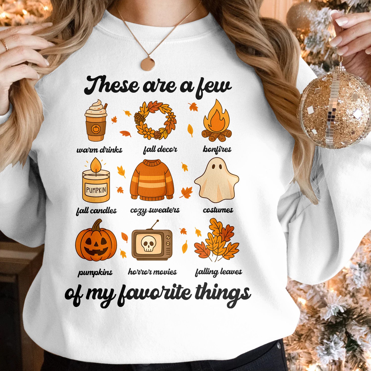 Bikergod These Are A Few Sweatshirt 2D Sizes S - 5XL - Fall Sweatshirt, Autumn Sweatshirt, Fall Leopard Sweatshirt, Fall Time Sweatshirt, Spooky Cute Sweatshirt LN040725SW15