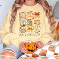 Bikergod Just A Girl Who Loves Fall Sweatshirt 2D Sizes S - 5XL - Fall Sweatshirt, Autumn Sweatshirt, Fall Leopard Sweatshirt, Fall Time Sweatshirt, Spooky Cute Sweatshirt LN040725SW16