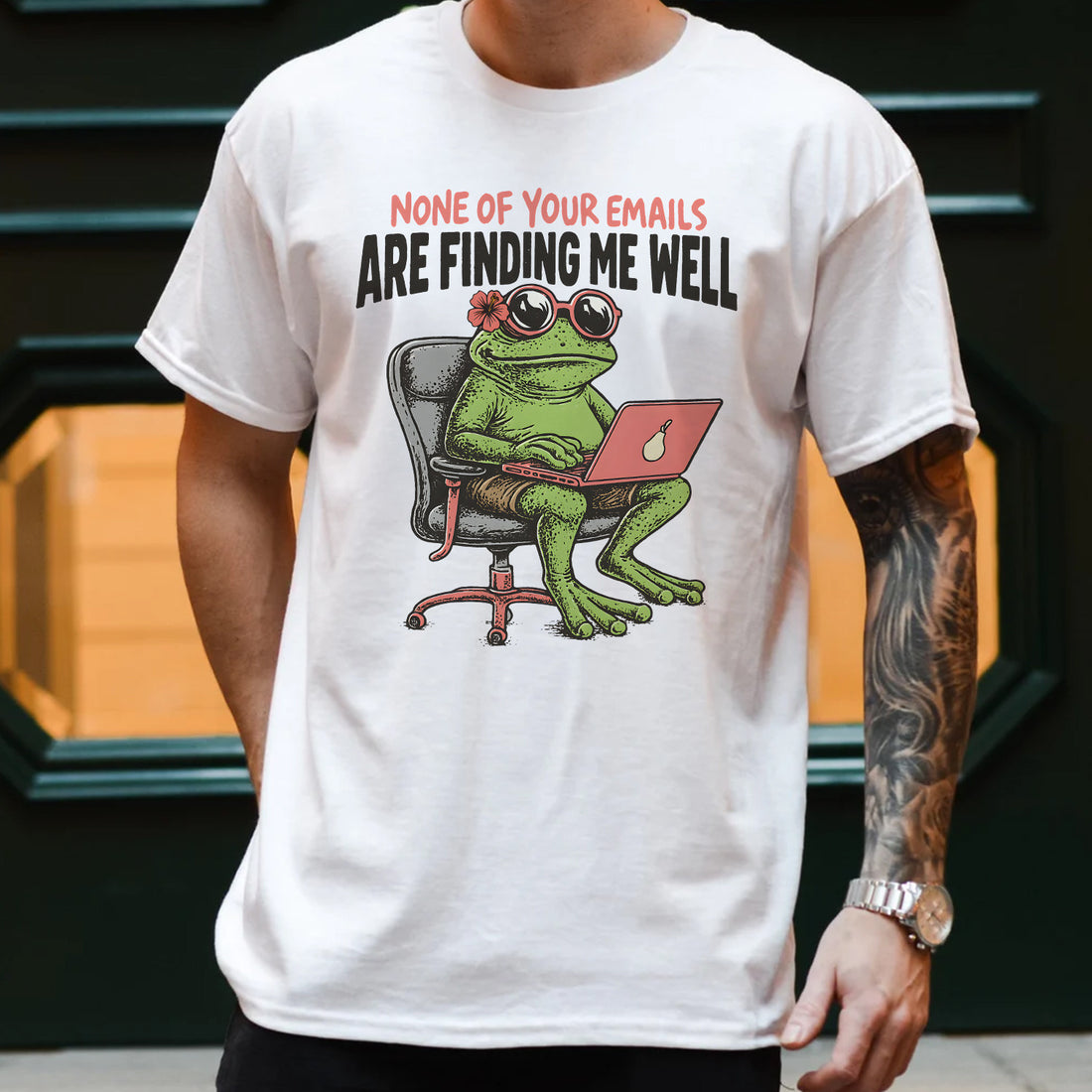 Bikergod None Of Your Emails Are Finding Me Well Design 2D Printed DH042025T90