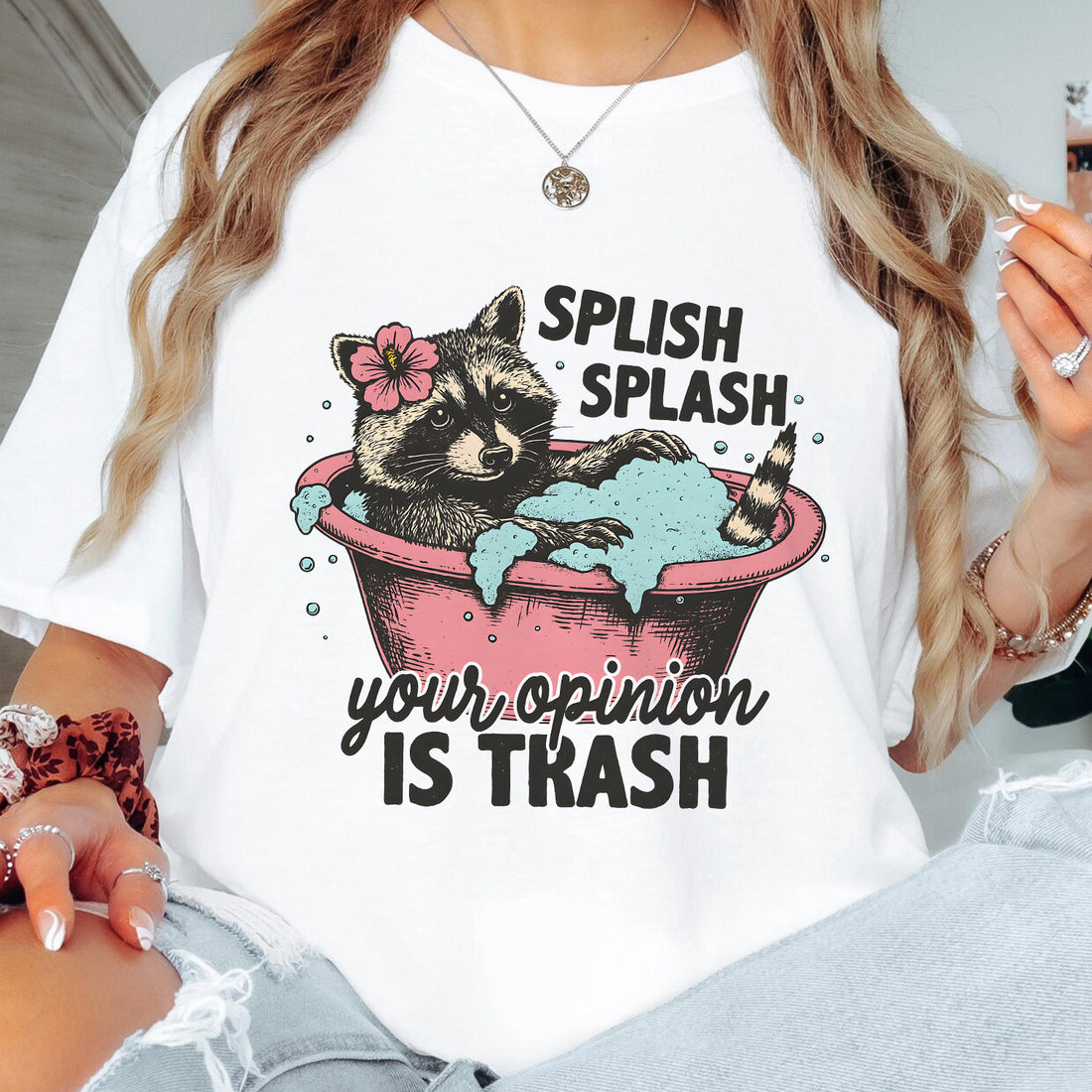 Bikergod Splish Splash Design 2D Printed DH042025T91