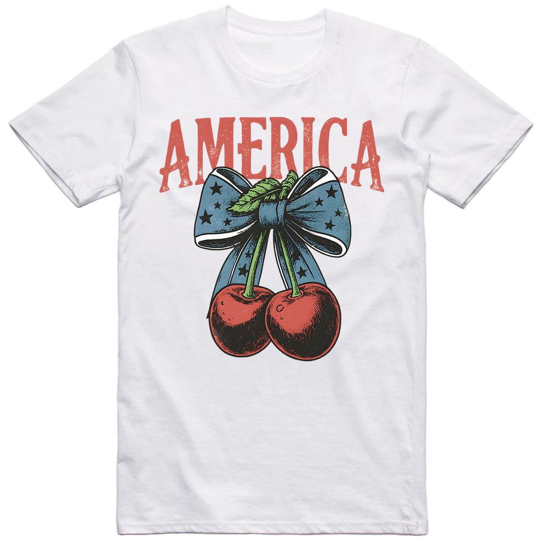 Bikergod America Cherry Bow Design 2D Printed DH042025T92