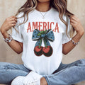 Bikergod America Cherry Bow Design 2D Printed DH042025T92