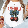 Bikergod America Cherry Bow Design 2D Printed DH042025T92