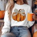 Bikergod Pumpkin With A Bow Design 2D Sizes S - 5XL - DH042025T96
