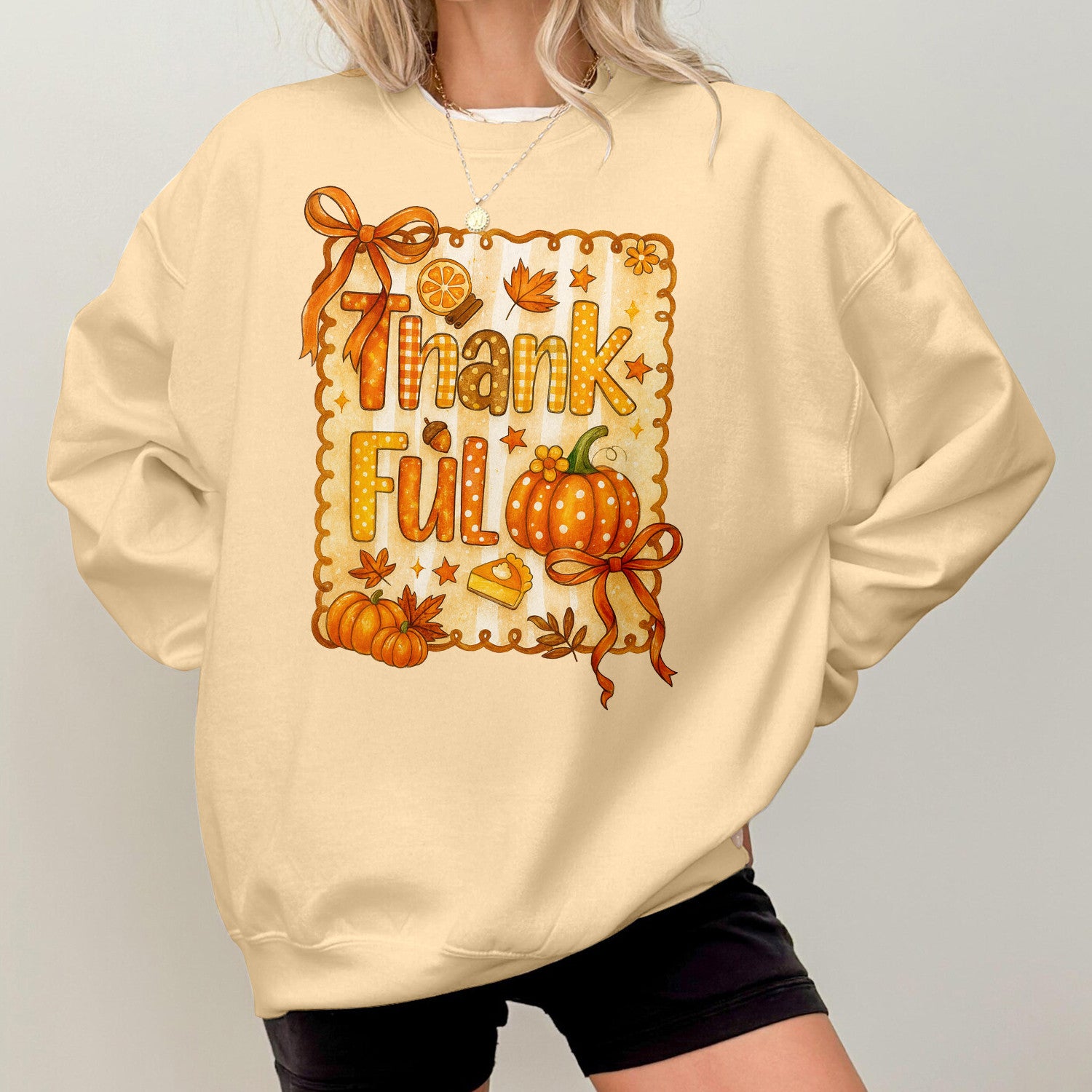 Bikergod Fall Vibes Sweatshirt 2D Sizes S - 5XL Halloween Sweatshirt, Fall Sweatshirt, Fall Leopard Sweatshirt, Fall Time Sweatshirt, Cute Thanksgiving Sweatshirt LN100725SW27