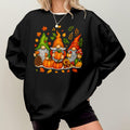 Bikergod Fall Gnome Sweatshirt 2D Sizes S - 5XL Halloween Autumn Gnome Fall Shirt, Thanksgiving Hoodie, Fall Season Crewneck LN100725SW29