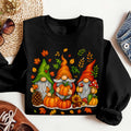 Bikergod Fall Gnome Sweatshirt 2D Sizes S - 5XL Halloween Autumn Gnome Fall Shirt, Thanksgiving Hoodie, Fall Season Crewneck LN100725SW29