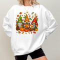 Bikergod Fall Gnome Sweatshirt 2D Sizes S - 5XL Halloween Autumn Gnome Fall Shirt, Thanksgiving Hoodie, Fall Season Crewneck LN100725SW29