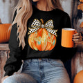 Bikergod Thankful Pumpkin Sweatshirt 2D Sizes S - 5XL Halloween Pumpkin Fall Shirt, Gift For Women Men, Fall Season Crewneck TLDH76