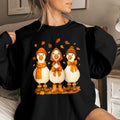 Bikergod Fall Goose Sweatshirt 2D Sizes S - 5XL Halloween Autumn Fall Shirt, Gift For Women Men, Thanksgiving Crewneck TLDH78