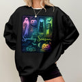 Bikergod Spooky Season Sweatshirt 2D Sizes S - 5XL Halloween Autumn Fall Shirt, Gift For Women Men, Funny Thanksgiving Crewneck TLDH93