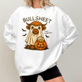 Bikergod Bullsheet Pumpkin Sweatshirt 2D Sizes S - 5XL Halloween Autumn Fall Shirt, Gift For Women Men, Funny Thanksgiving Crewneck TLDH111