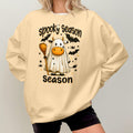 Bikergod Funny Ghost Spooky Season Sweatshirt 2D Sizes S - 5XL Halloween Autumn Fall Shirt, Gift For Women Men, Funny Halloween Crewneck TLDH115