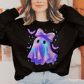 Bikergod Funny Ghost Sweatshirt 2D Sizes S - 5XL Halloween Autumn Fall Shirt, Gift For Women Men, Funny Halloween Crewneck TLDH116