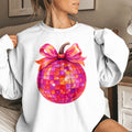 Bikergod Apple Disco Music Sweatshirt 2D Sizes S - 5XL Halloween Autumn Fall Shirt, Gift For Music Lovers, Funny Dancing Fall Crewneck TLDH119