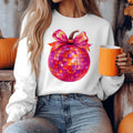 Bikergod Apple Disco Music Sweatshirt 2D Sizes S - 5XL Halloween Autumn Fall Shirt, Gift For Music Lovers, Funny Dancing Fall Crewneck TLDH119