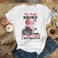 Bikergod Motorcycle Santa Claus My Sleigh Broke So Now I Ride A Motorcycle T-shirt, Crew-neck Sweatshirt, Hoodie, Tank Top, V-neck T-shirt Design 2D Full Printed Sizes S - 5XL - NABI329
