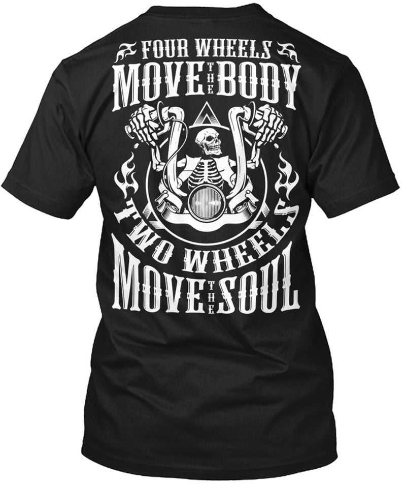 Bikergod Motorcycle Four Wheel Move Body T-shirt, Crew-neck Sweatshirt, Hoodie, Tank Top, V-neck T-shirt Design 2D Full Printed Sizes S - 5XL - NMAO150