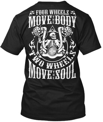 Bikergod Motorcycle Four Wheel Move Body T-shirt, Crew-neck Sweatshirt, Hoodie, Tank Top, V-neck T-shirt Design 2D Full Printed Sizes S - 5XL - NMAO150