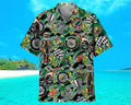 Bikergod Motorcycle Motorbike Racing Hawaii Shirt Design 3D Full Printed Sizes S - 5XL NABI352