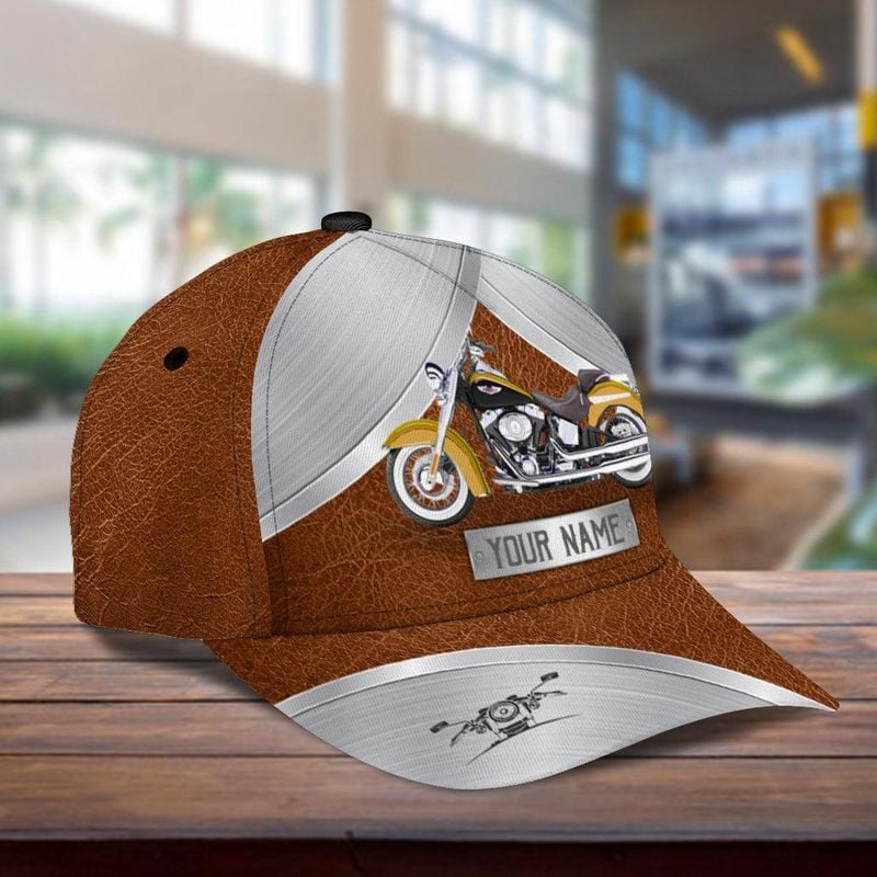 Bikergod Motorcycle Custom Name Classic Cap NABJ172