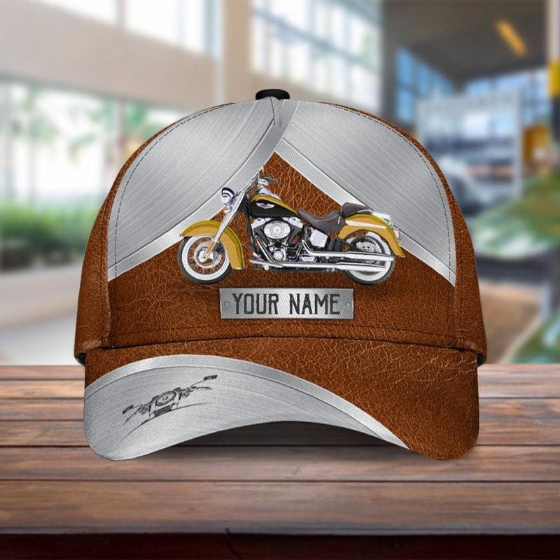 Bikergod Motorcycle Custom Name Classic Cap NABJ172