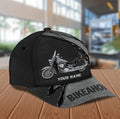 Bikergod Motorcycle Bikeaholic Custom Name Classic Cap NABJ171