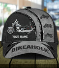 Bikergod Motorcycle Bikeaholic Custom Name Classic Cap NABJ171