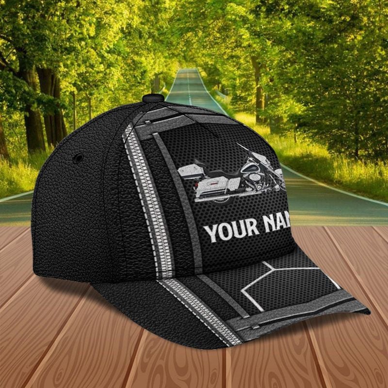 Bikergod Motorcycle Custom Name Classic Cap NABJ198