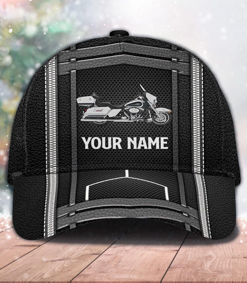 Bikergod Motorcycle Custom Name Classic Cap NABJ198