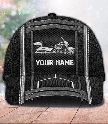 Bikergod Motorcycle Custom Name Classic Cap NABJ198