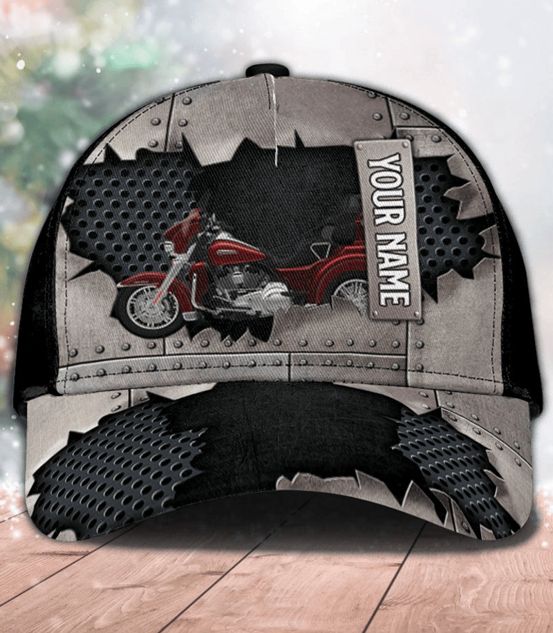 Bikergod Motorcycle Custom Name Classic Cap NABJ157