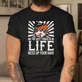 Bikergod Motorcycle And Dog The Best Things In Life Mess Up Your Hair T-shirt, Crew-neck Sweatshirt, Hoodie, Tank Top, V-neck T-shirt Design 2D Full Printed Sizes S - 5XL - NABR293